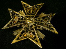 ブローチ,WEISS,ワイス,ラインストーン