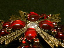 ブローチ,WEISS,ワイス,ラインストーン,アメリカ製