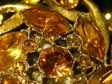 アクセサリー,ブローチ,アメリカ製,ゴールド