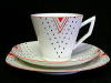 カップ&ソーサー,チェコスロバキア,ボヘミア,アールデコ