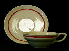 陶器,カップ&ソーサー,アールデコ,オランダ