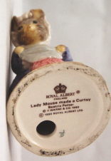 イギリス製,フィギリン,ピーターラビット,ロイヤル・アルバート社,ビアトリクス・ポター