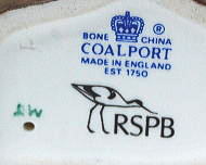 イギリス,コールポート社製,フィギリン,ミソサザイ,磁器