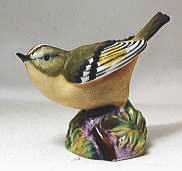 イギリス,ロイヤルウースター社,フィギリン,キクイタダキ,磁器